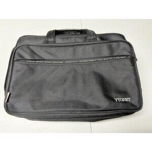 Ytonet 17 inch Laptop Bag Travel Briefcase with Organizer Expandable Black